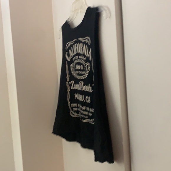 Brandy Melville Black Graphic Muscle Tank Top - Picture 8 of 10